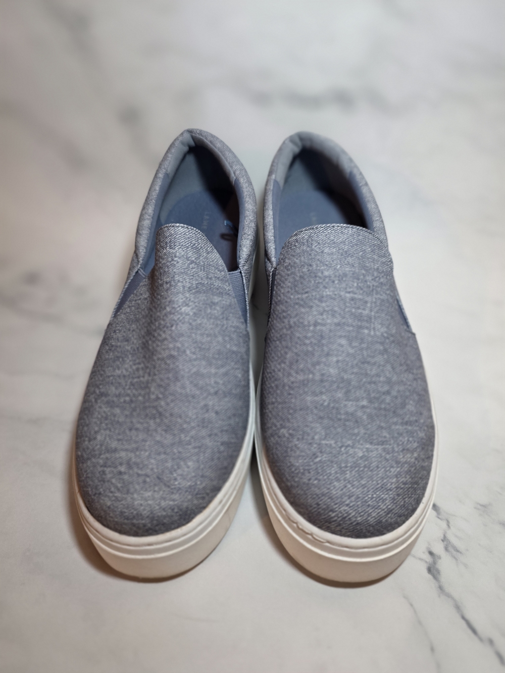 Grey Slip-On Men's Casual Sneakers